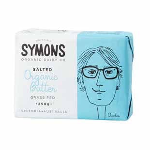 Symons Organic Dairy Co Organic Butter Salted 250g